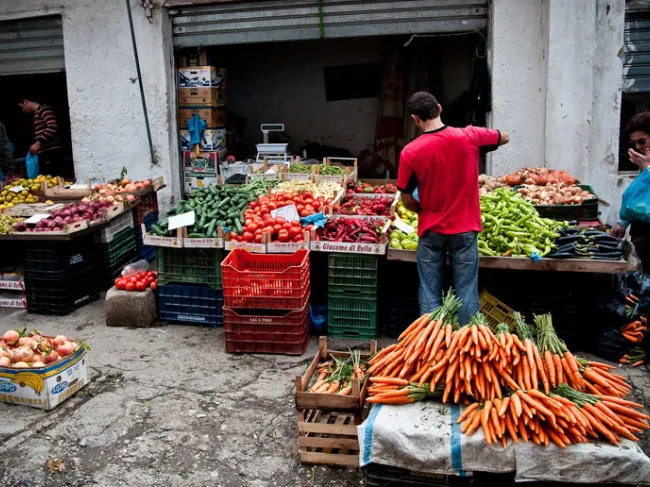market Albania